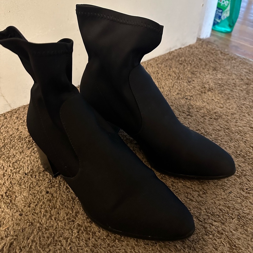 ASOS Black Ankle Booties